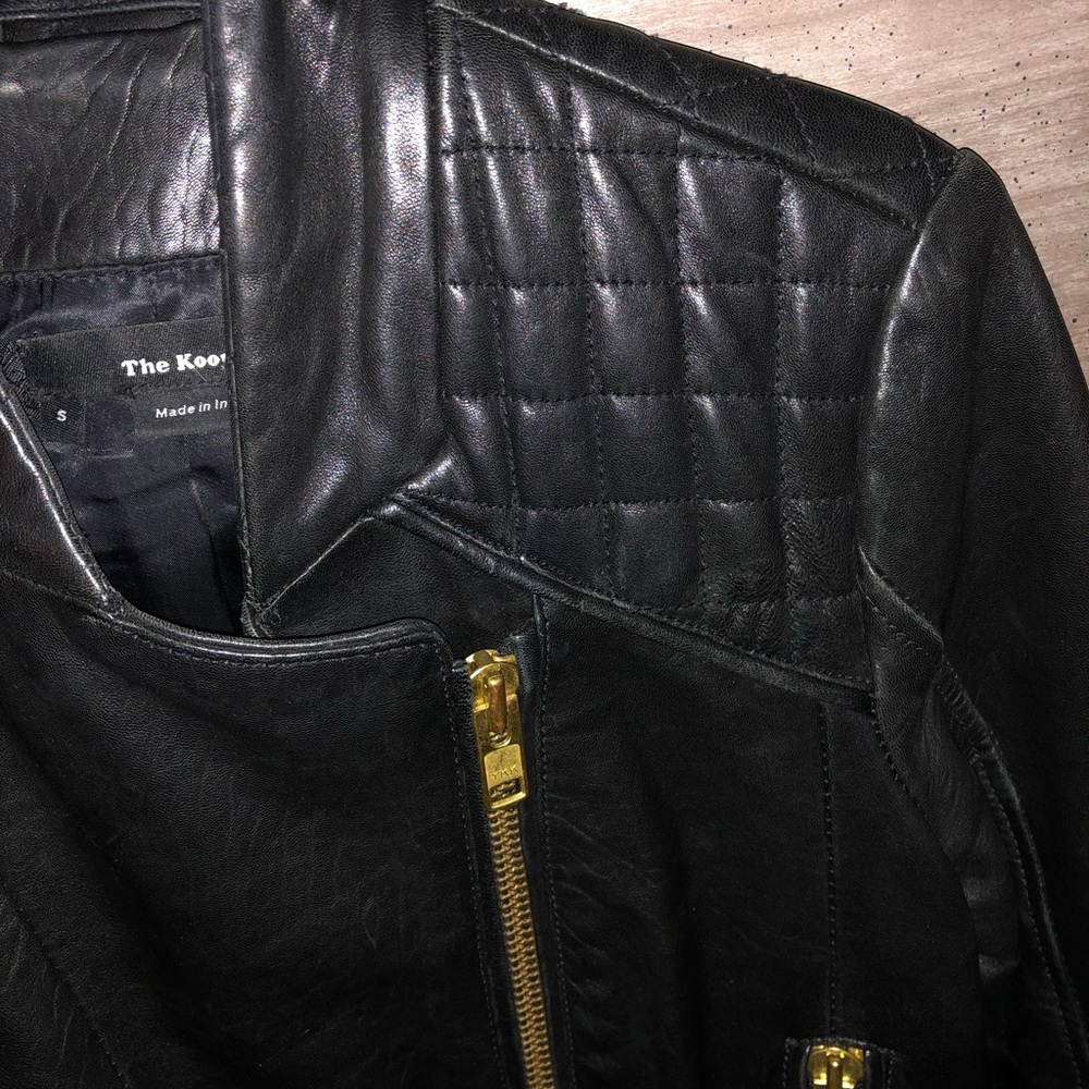 The Kooples Leather Jacket - Picture 6 of 12